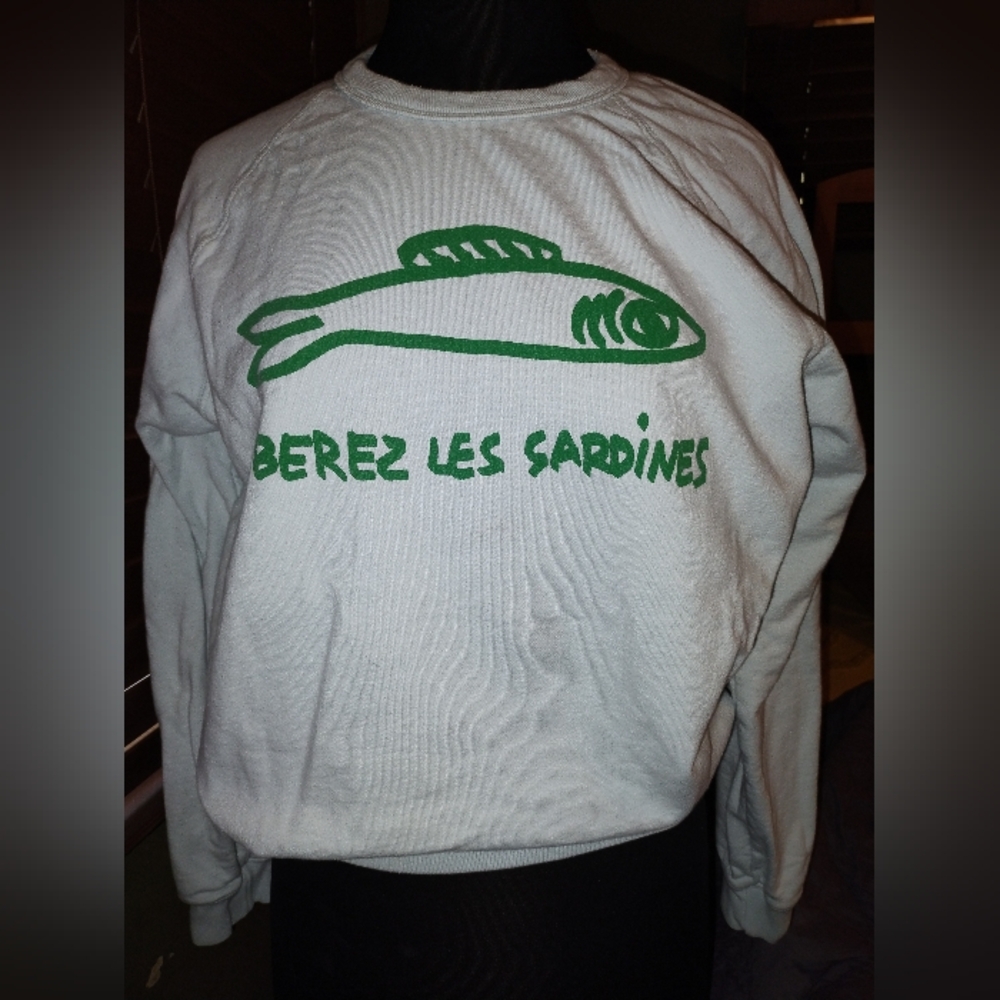 Clare V Sardine Sweatshirt Size Small